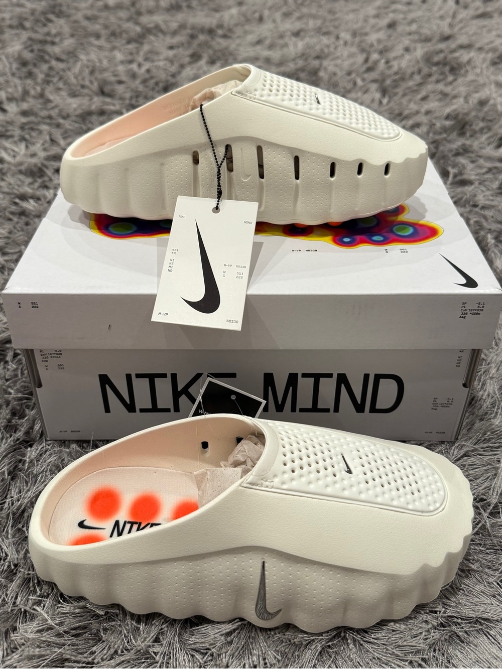Nike Mind 001 Sail. Womens 8